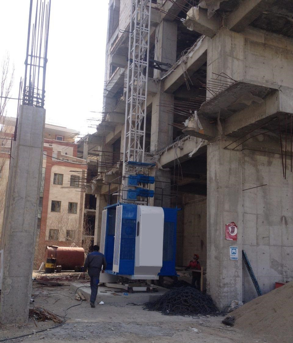 آسانسور کارگاه ساختمانی